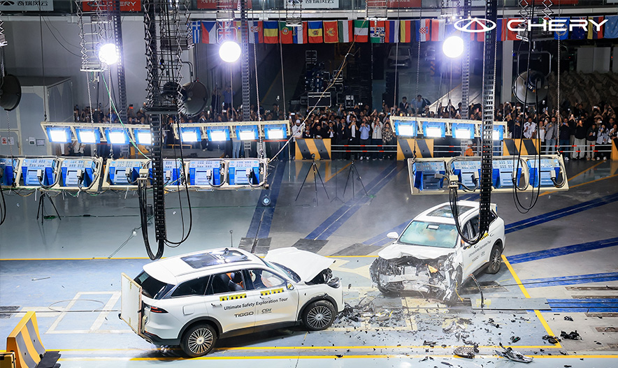  15° Small-Overlap Collision Test